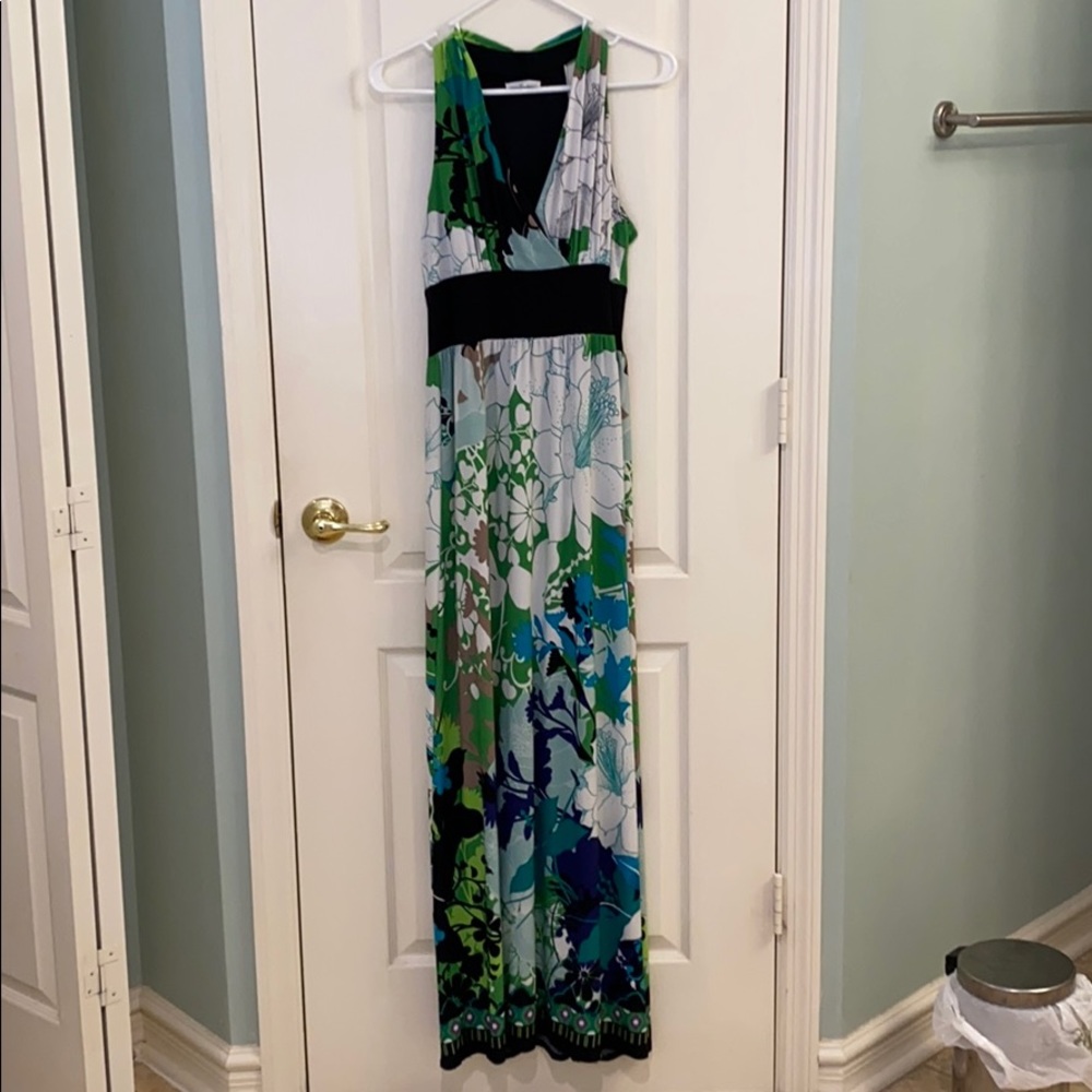 London Times Maxi Dress. Size 8.